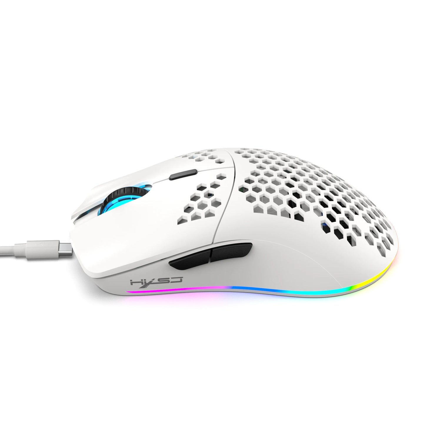 Voltify T66 Wireless Gaming Mouse — RGB, 10000 DPI, 3-Mode (Wired / 2.4G / Bluetooth)