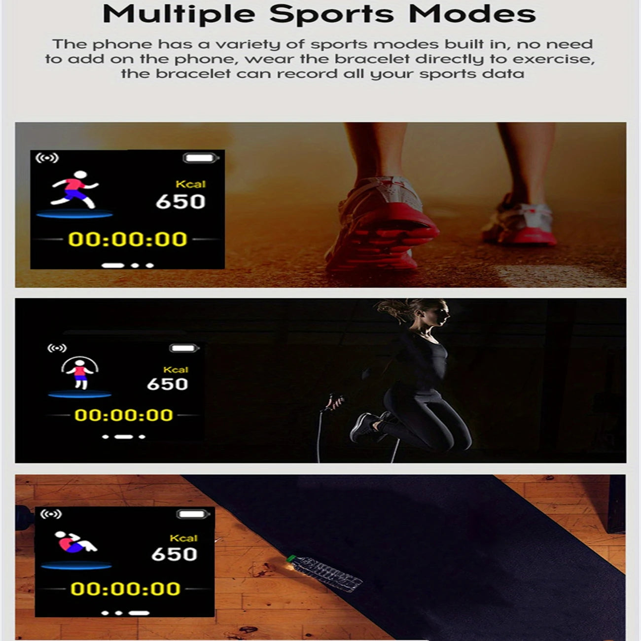 Voltify Smart Fitness Watch | Heart Rate, Sleep & Activity Tracker