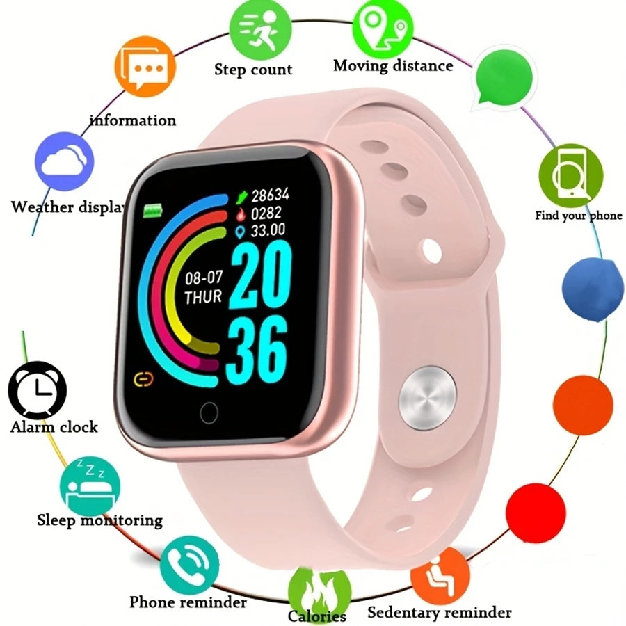 Voltify Smart Fitness Watch | Heart Rate, Sleep & Activity Tracker