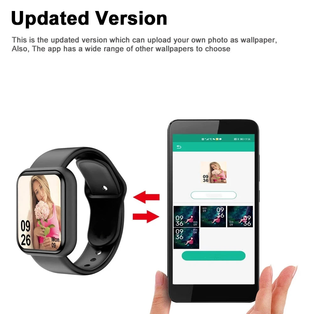 Voltify Smart Fitness Watch | Heart Rate, Sleep & Activity Tracker