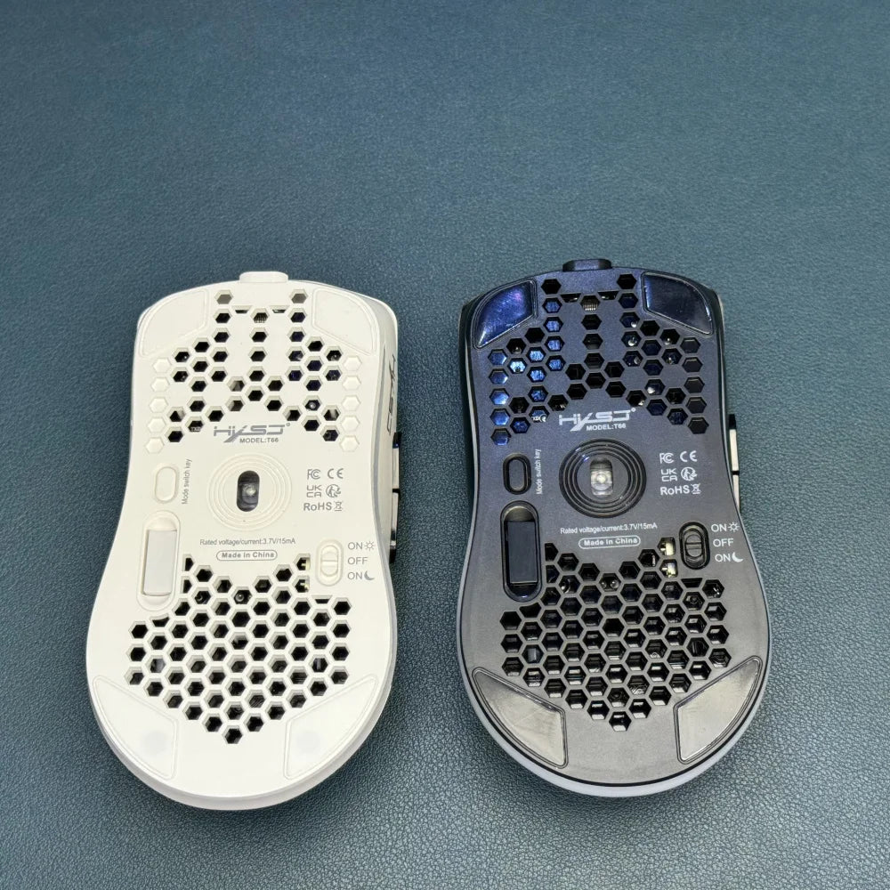 Voltify T66 Wireless Gaming Mouse — RGB, 10000 DPI, 3-Mode (Wired / 2.4G / Bluetooth)