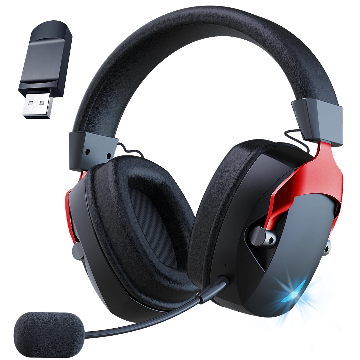 Voltify Wireless Gaming Headset with Mic — PS5, PS4, PC, Switch
