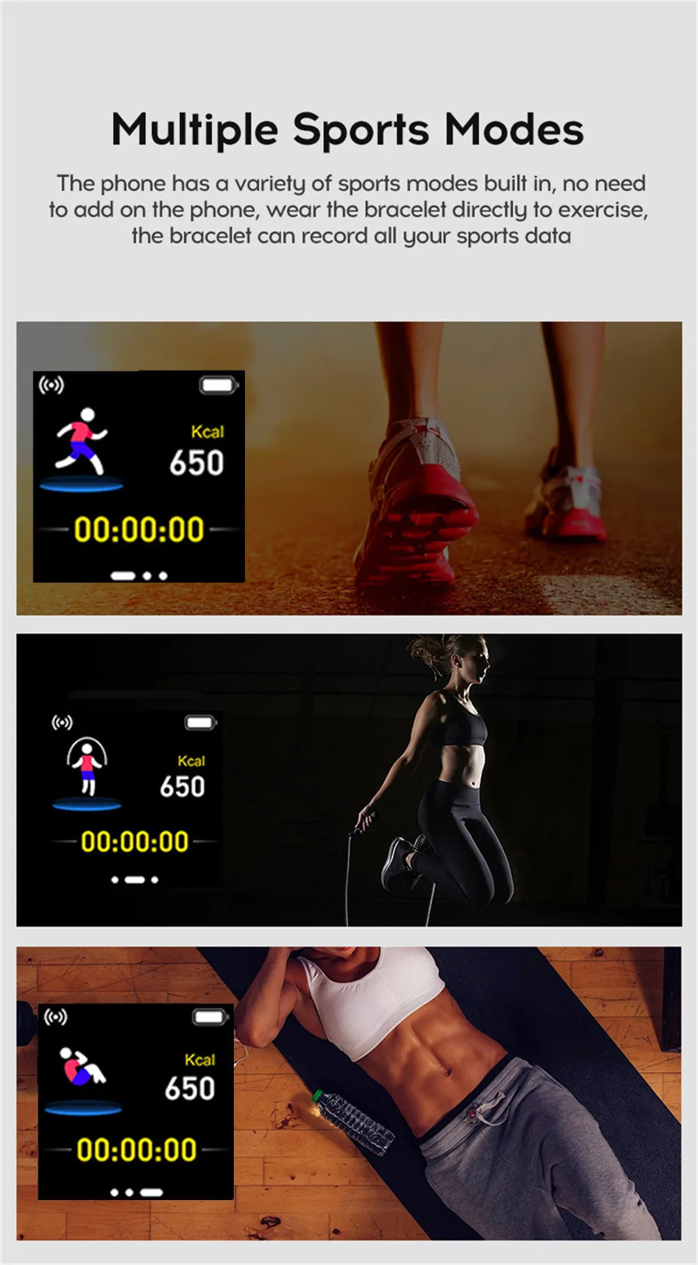 Voltify Smart Fitness Watch | Heart Rate, Sleep & Activity Tracker