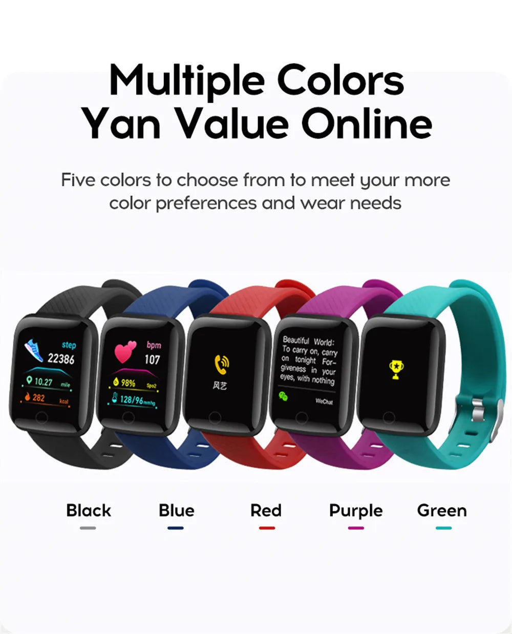 Voltify Smart Fitness Watch | Heart Rate, Sleep & Activity Tracker