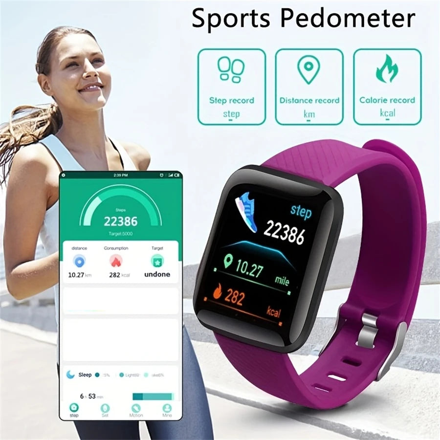 Voltify Smart Fitness Watch | Heart Rate, Sleep & Activity Tracker