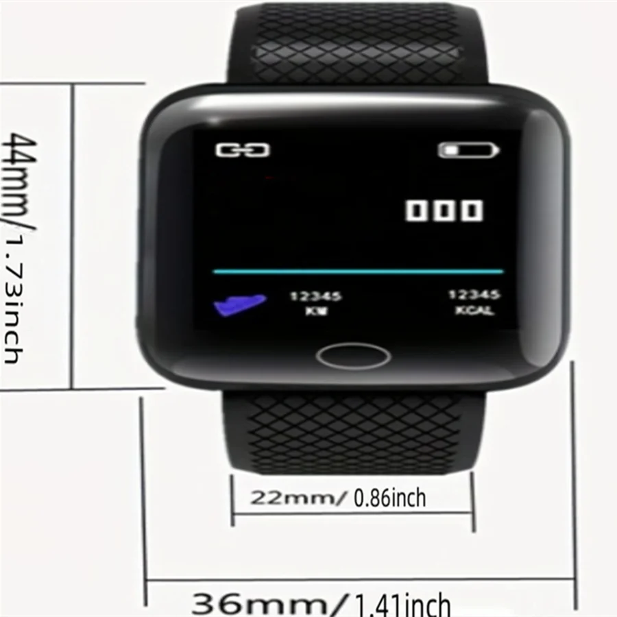 Voltify Smart Fitness Watch | Heart Rate, Sleep & Activity Tracker