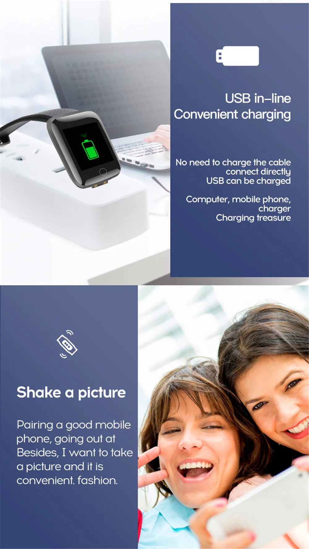 Voltify Smart Fitness Watch | Heart Rate, Sleep & Activity Tracker