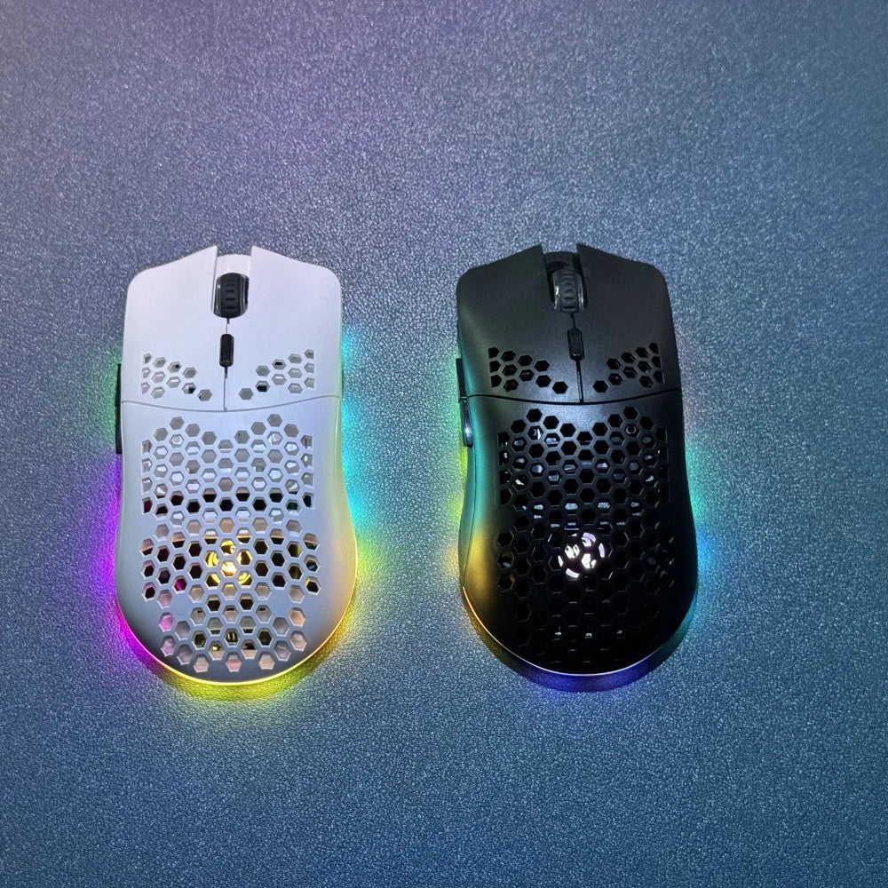 Voltify T66 Wireless Gaming Mouse — RGB, 10000 DPI, 3-Mode (Wired / 2.4G / Bluetooth)