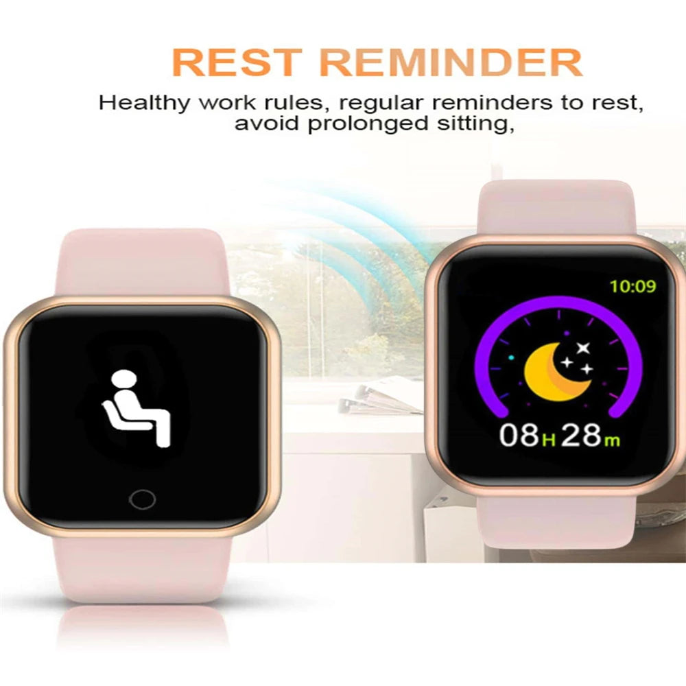 Voltify Smart Fitness Watch | Heart Rate, Sleep & Activity Tracker